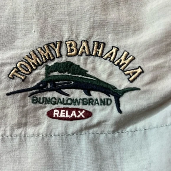Tommy Bahama Light Green/Grey Swim Shorts Men's Size Large - Picture 4 of 13